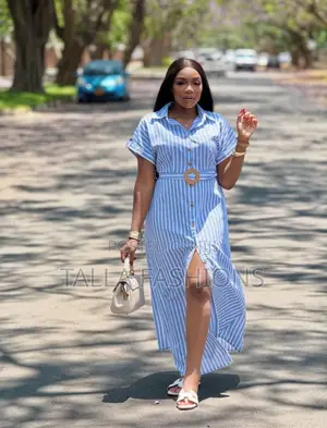 Ladies Stripped Dress