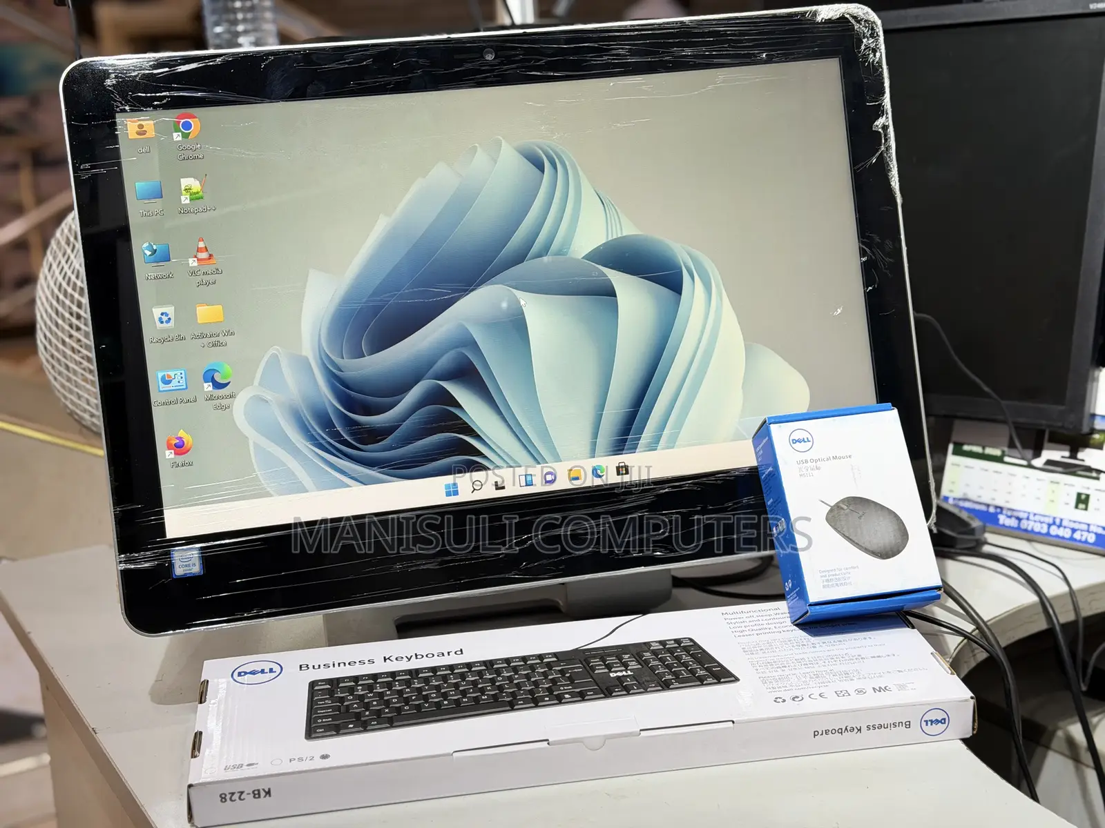 Desktop Computer HP EliteDesk 800 G3 8GB Intel Core i5 SSD 256GB