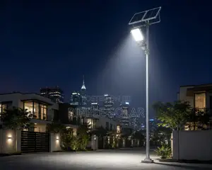 60w Solar Street Light With External Lithium Battery – Waterproof