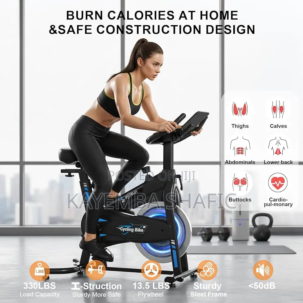 Magnetic Stationary Exercise Bike - Smart Bluetooth