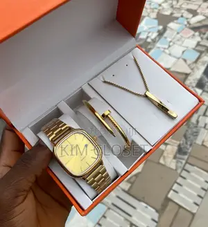 Watch Bracelet and Necklace
