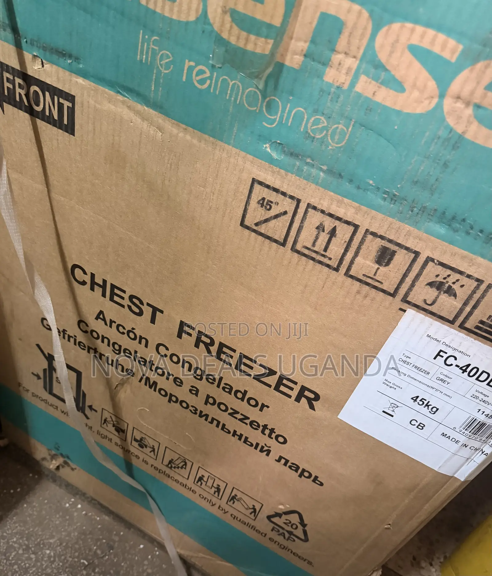 Hisense 310l Chest Freezer – Deep Freeze, Low Power, Large Capacity