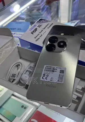 New Tecno Pop 10C 64 GB Silver