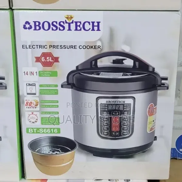 Boss Tech Electric Pressure Cooker 6.5l