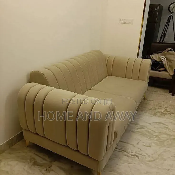 2 Seaters Semi Box Sofas in Any Colour From 600,000/- Free Delivery