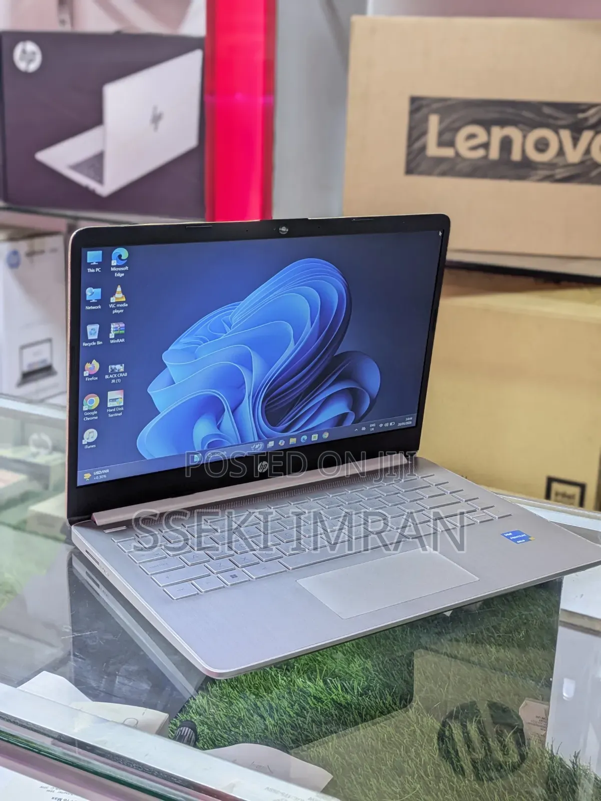 Laptop HP 4GB Intel Pentium SSD 128GB