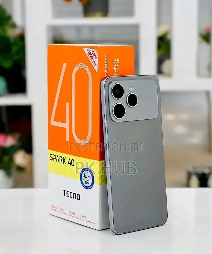 New Tecno Spark 40 256 GB Gray
