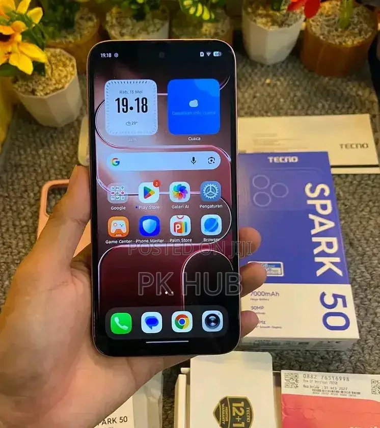 New Tecno Spark 50 128 GB Pink