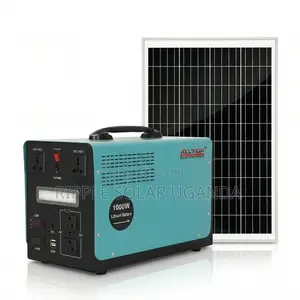 1000w Portable Solar Power System With 180w Panel Lifepo4 Battery