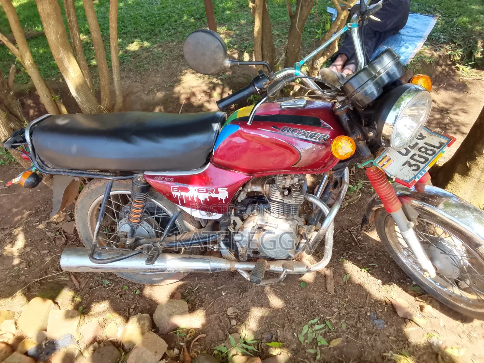 Bajaj Boxer 100 2018 Red