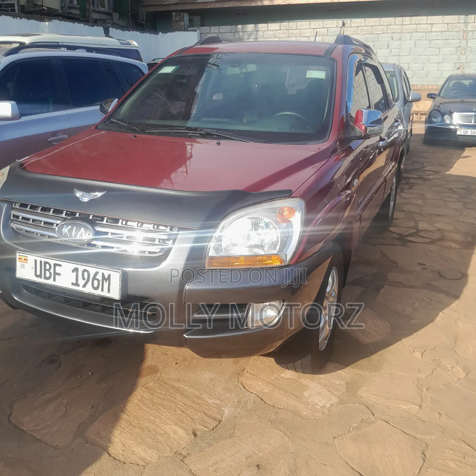 Kia Sportage 2005 Red