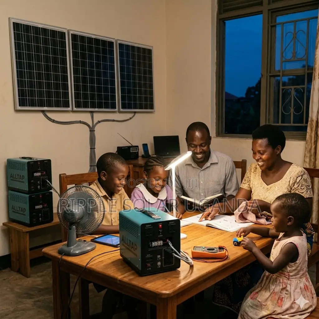 1000w Portable Solar Power System With 180w Panel Lifepo4 Battery