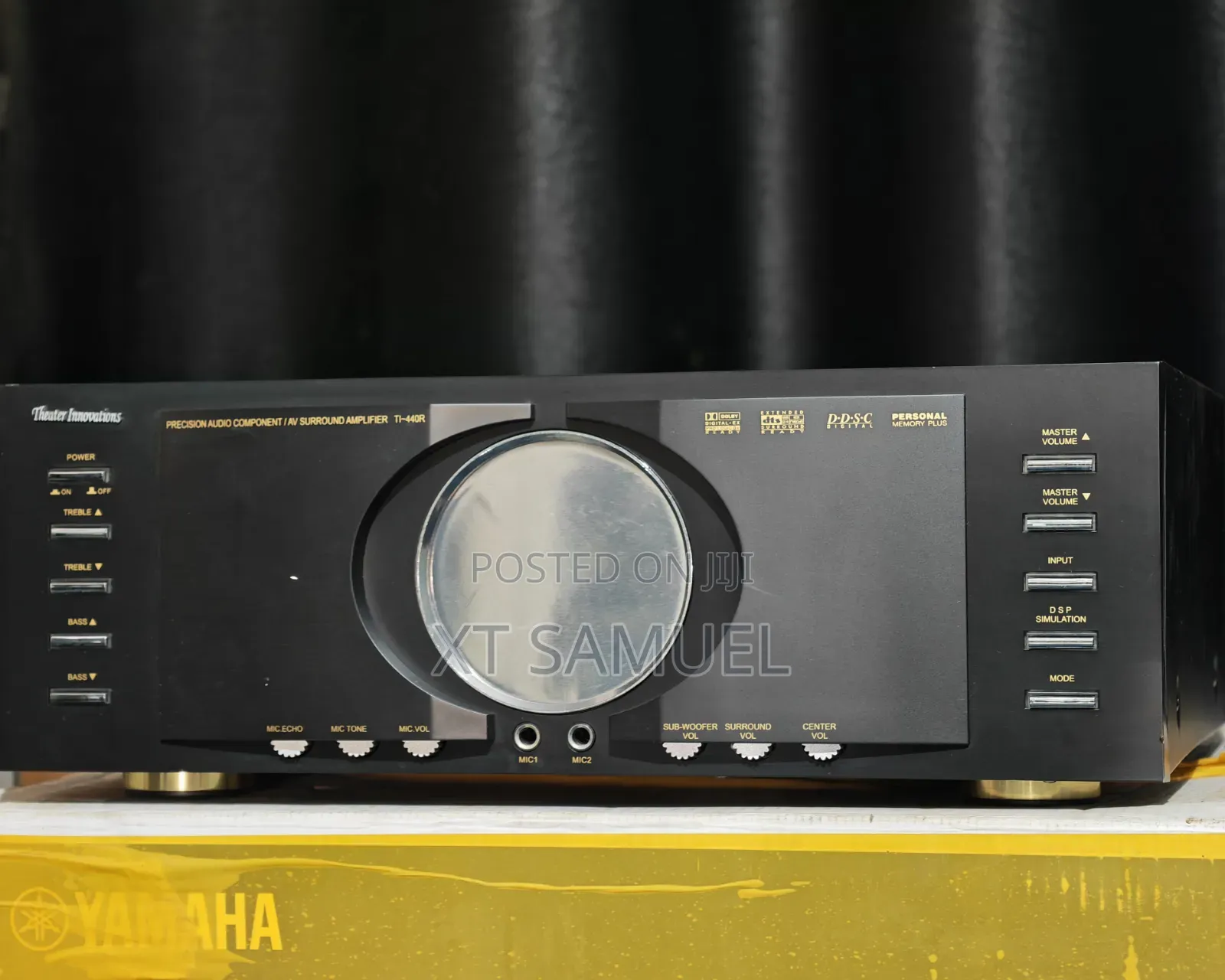 Theater Innovation 5.1ch Av Amplifier With Aux and Subwoofer Pre-Out