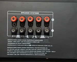Theater Innovation 5.1ch Av Amplifier With Aux and Subwoofer Pre-Out