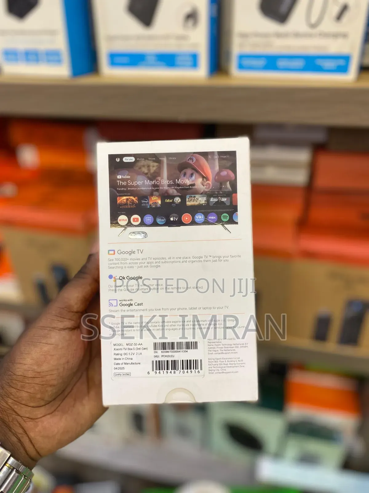 Xiaomi Tv Box S 3rd Gen - Uhd, Google Tv, 32gb , Wifi 6, Hdmi 2.1