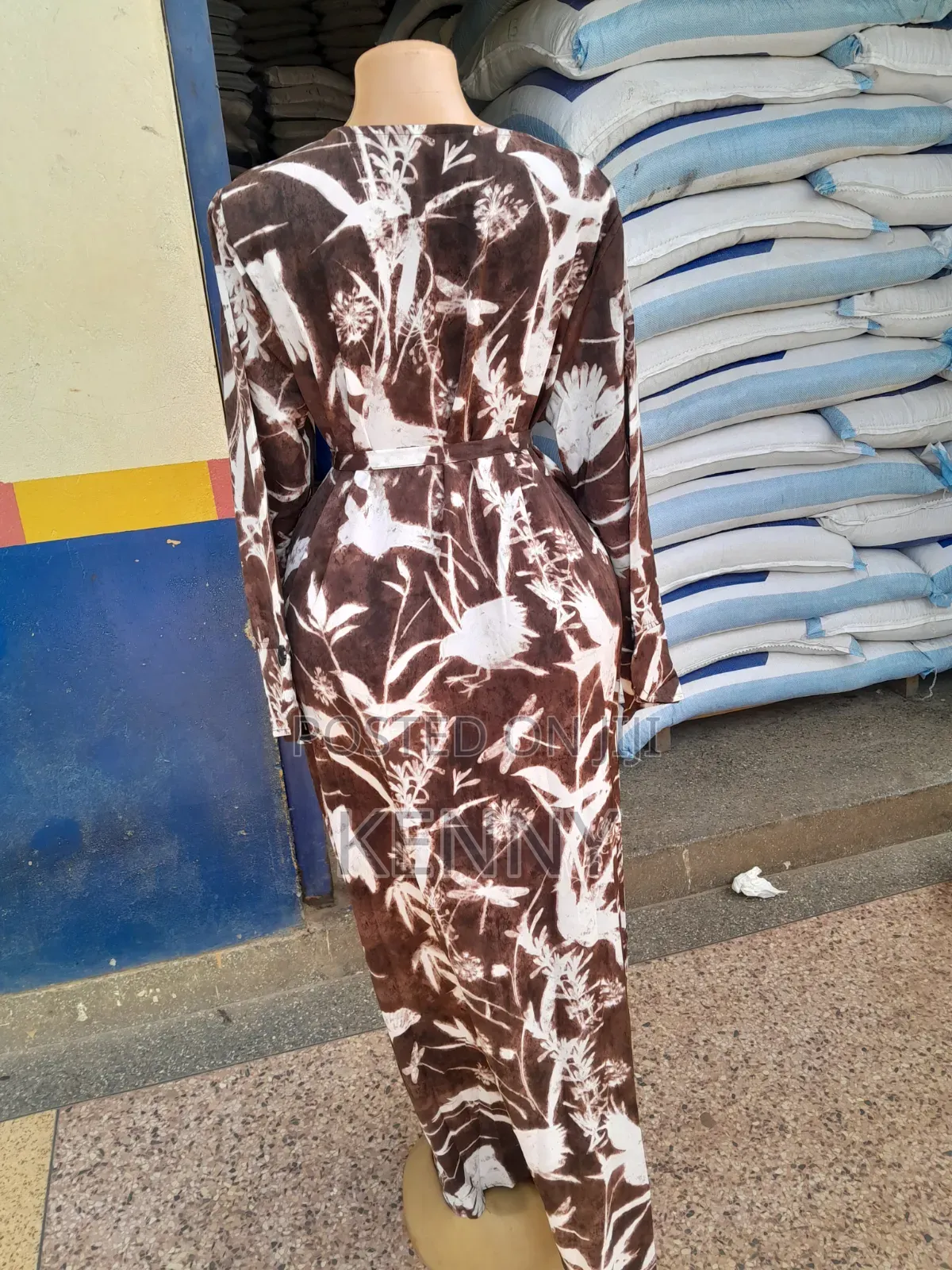 Print Long Dress
