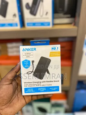Anker Zolo Magnetic Power Bank, 10,000mah Wireless Portable Charger