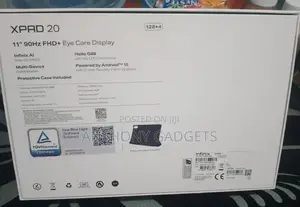 New Infinix Xpad 20 128 GB Black