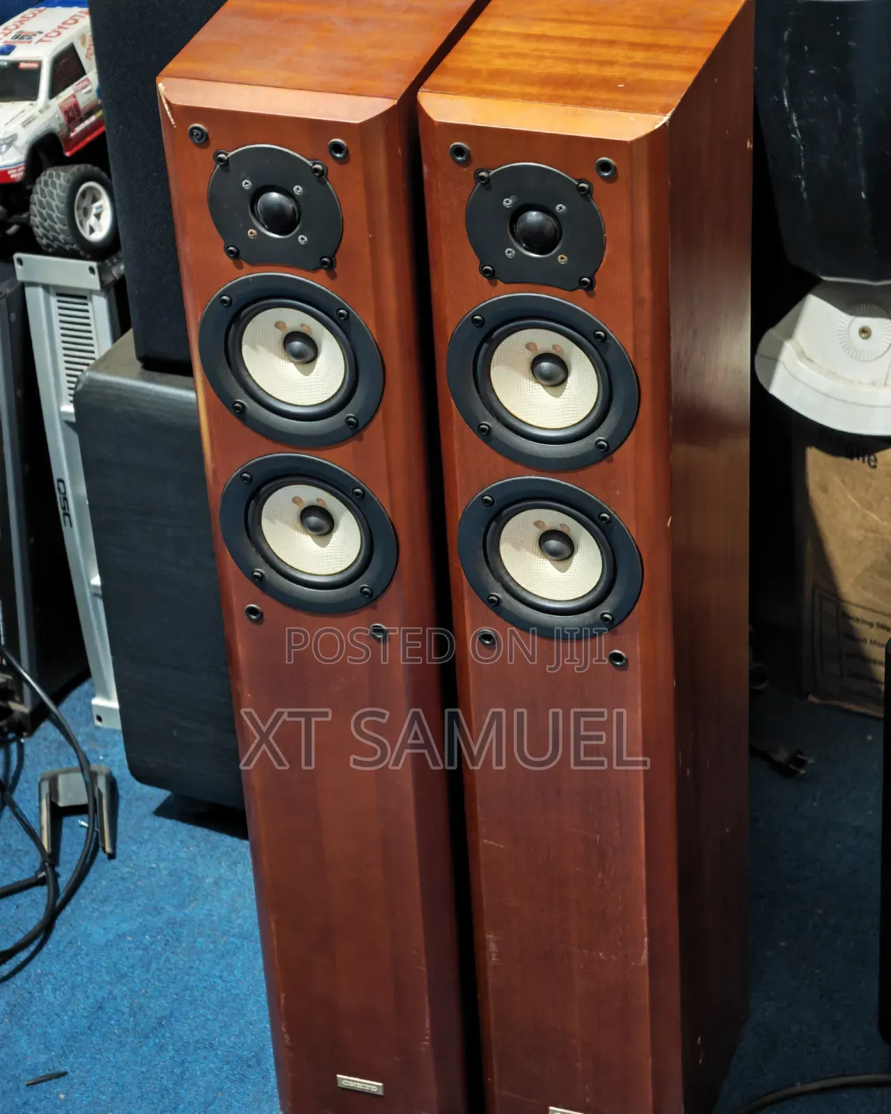 A Pair of Onkyo Floor Standing Speakers