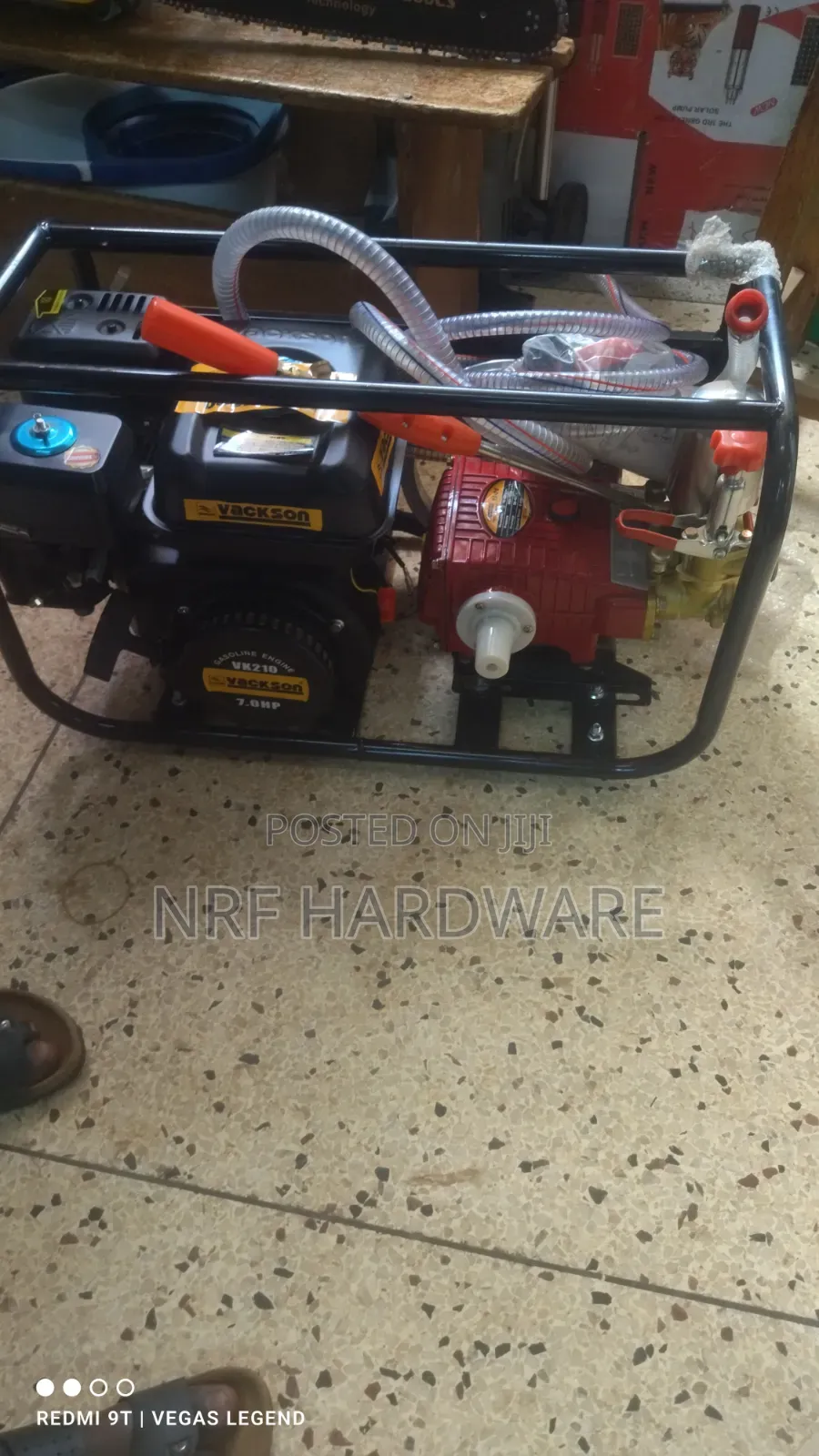 An Agricultural Power Sprayer