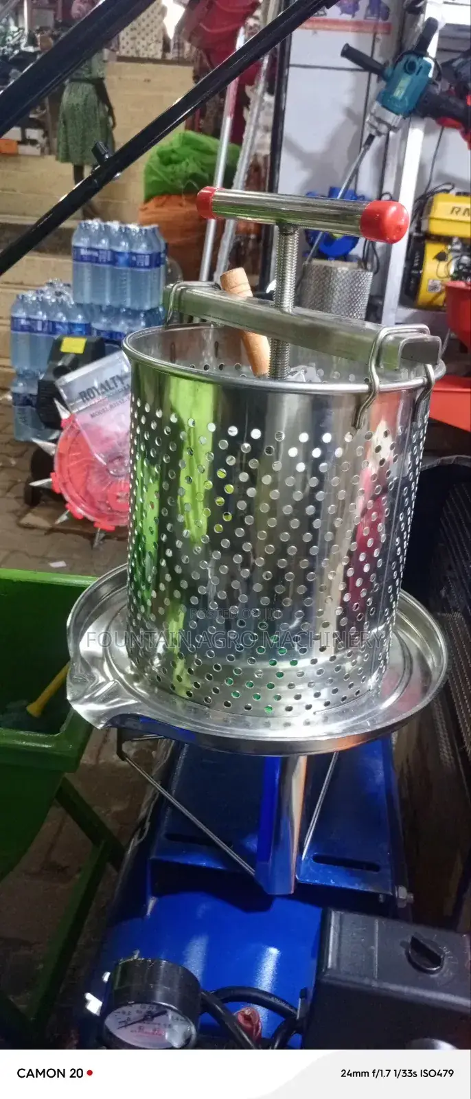 Honey Press Machine