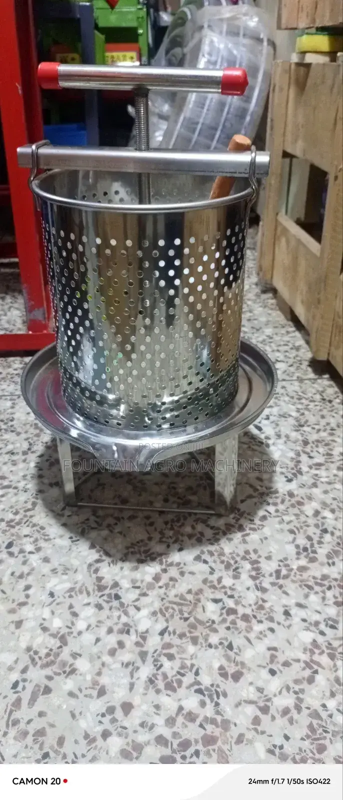 Honey Press Machine
