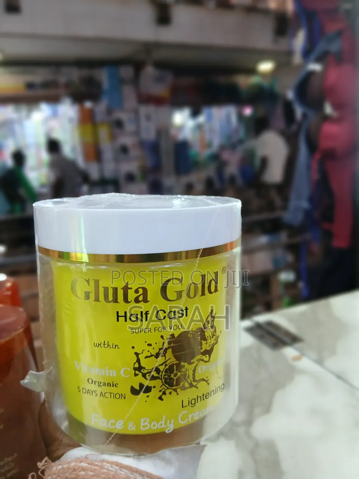 Gluta Gold Half Cast Face Body Cream