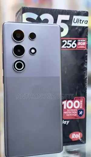 New Itel S25 Ultra 256 GB Black