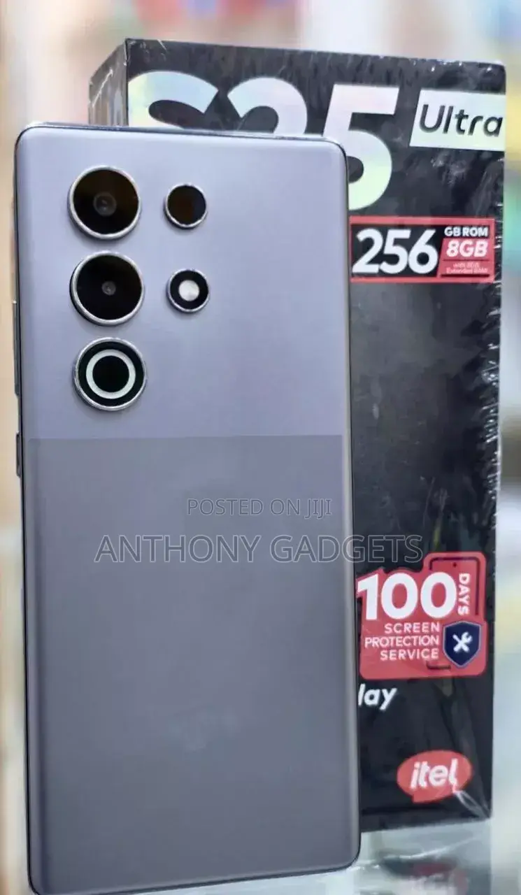 New Itel S25 Ultra 256 GB Black