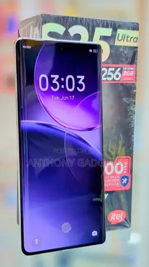 New Itel S25 Ultra 256 GB Black