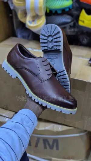 Original Men's Brown Timberland Lace Up Office Shoes