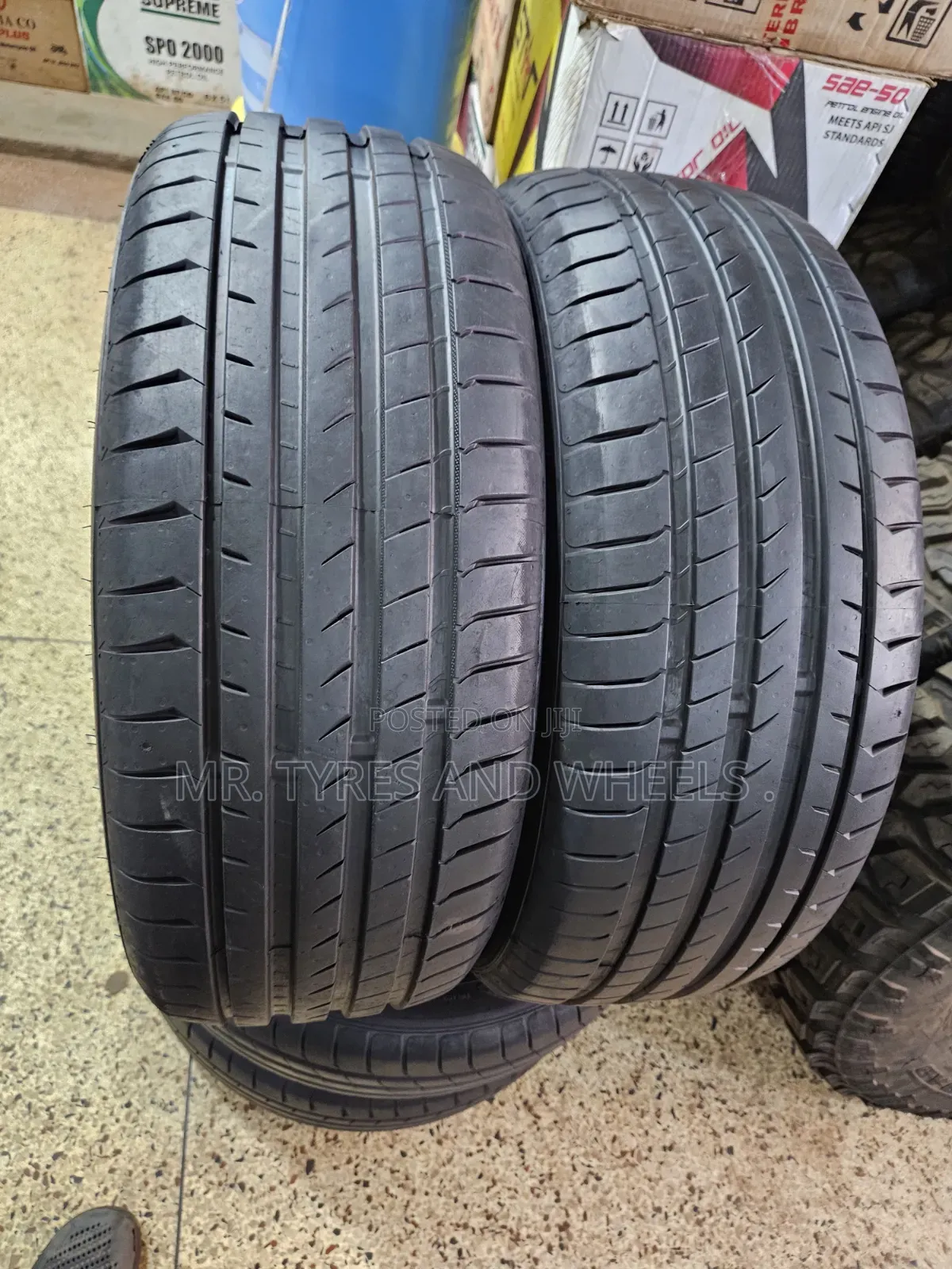 215 55 R17 Linglong Used Only 2days You Can Even Zoom Them and See.