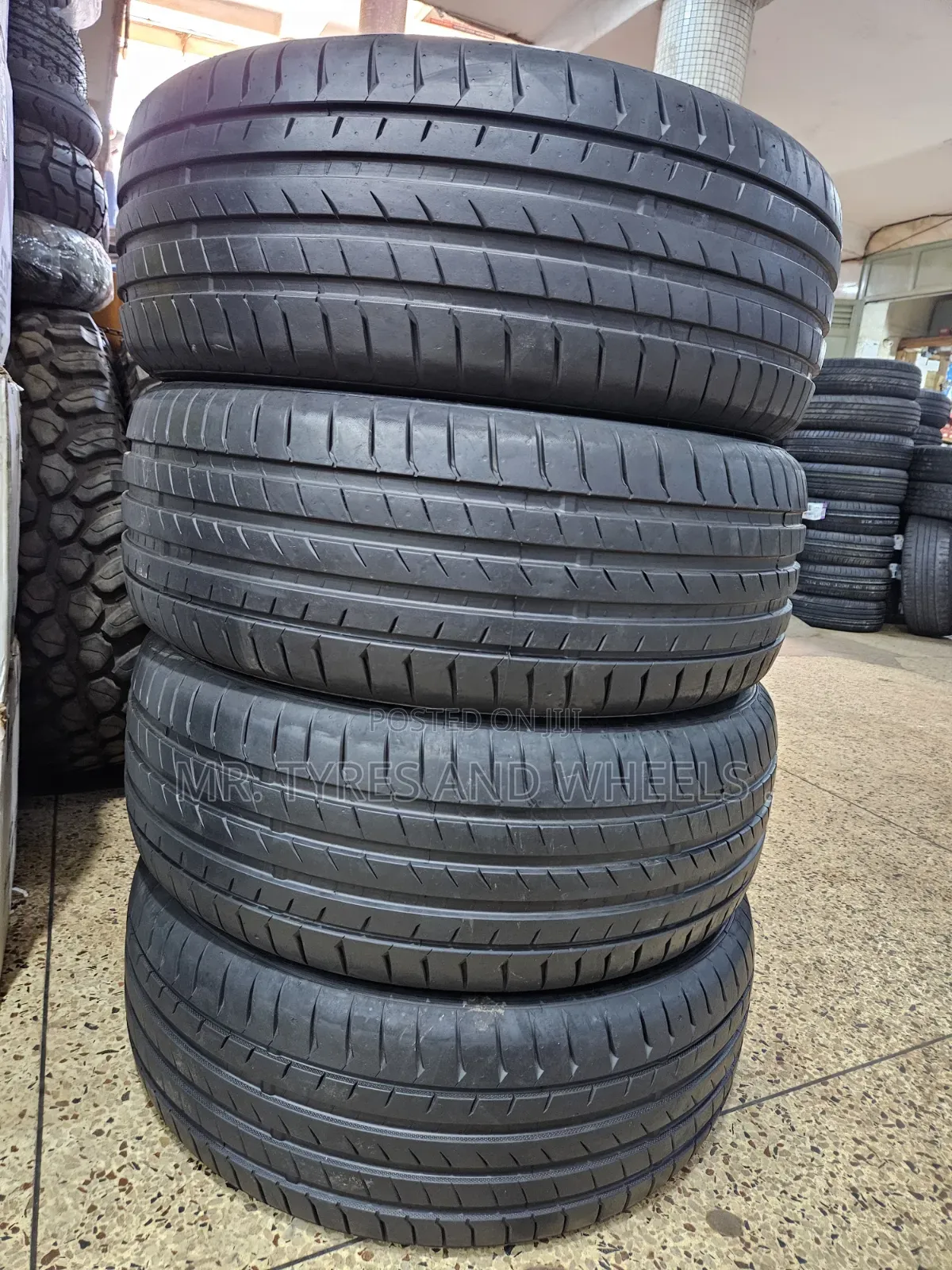 215 55 R17 Linglong Used Only 2days You Can Even Zoom Them and See.
