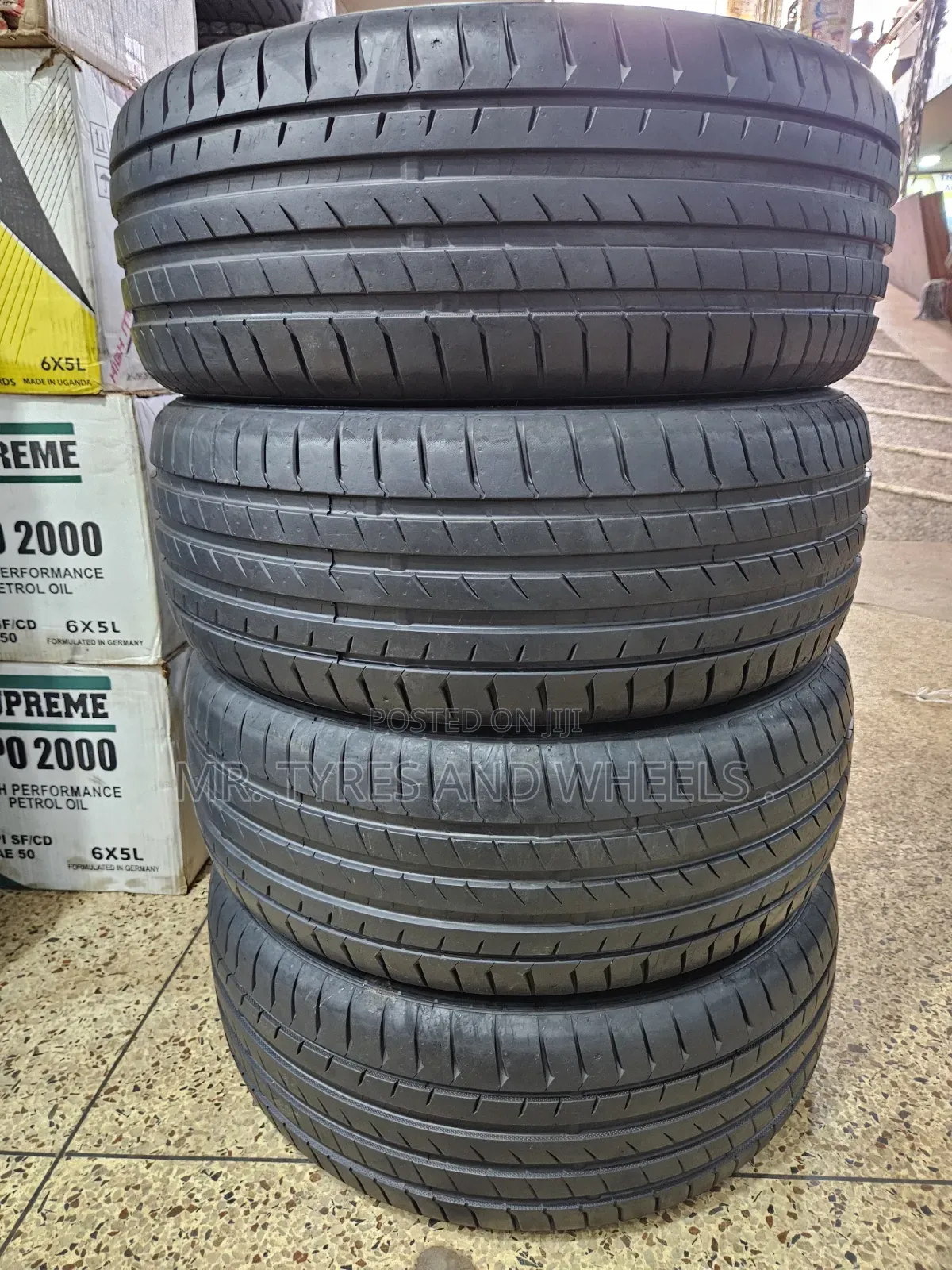 215 55 R17 Linglong Used Only 2days You Can Even Zoom Them and See.