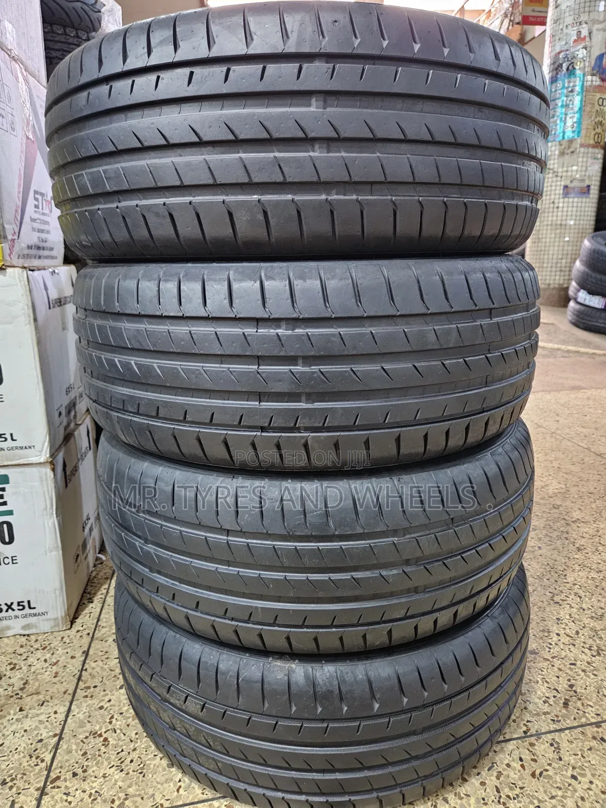 215 55 R17 Linglong Used Only 2days You Can Even Zoom Them and See.