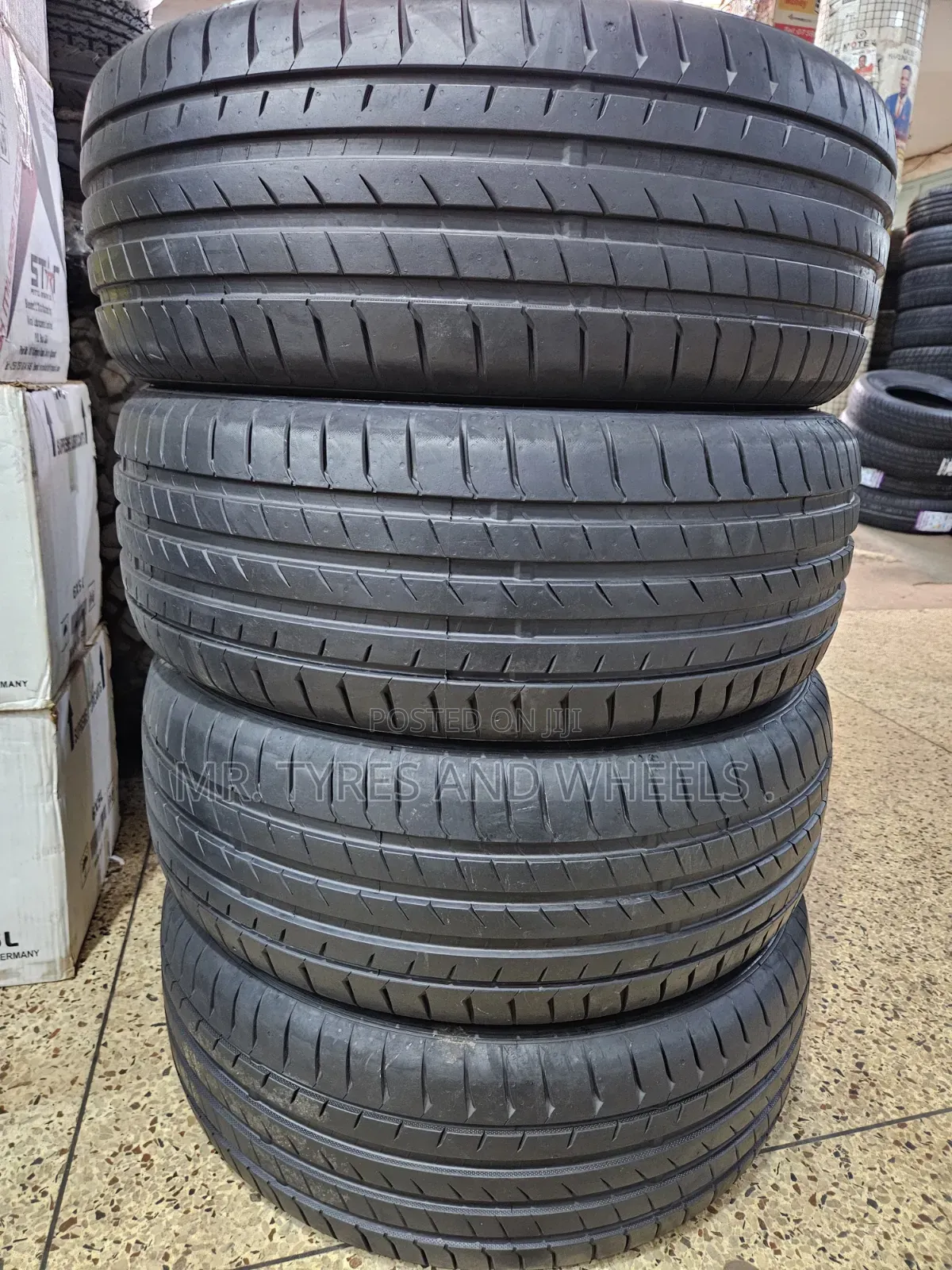 215 55 R17 Linglong Used Only 2days You Can Even Zoom Them and See.