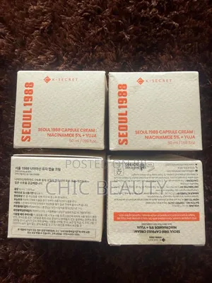 Seoul 1988 Capsule Cream Niacinamide 5% + Yuja 50ml