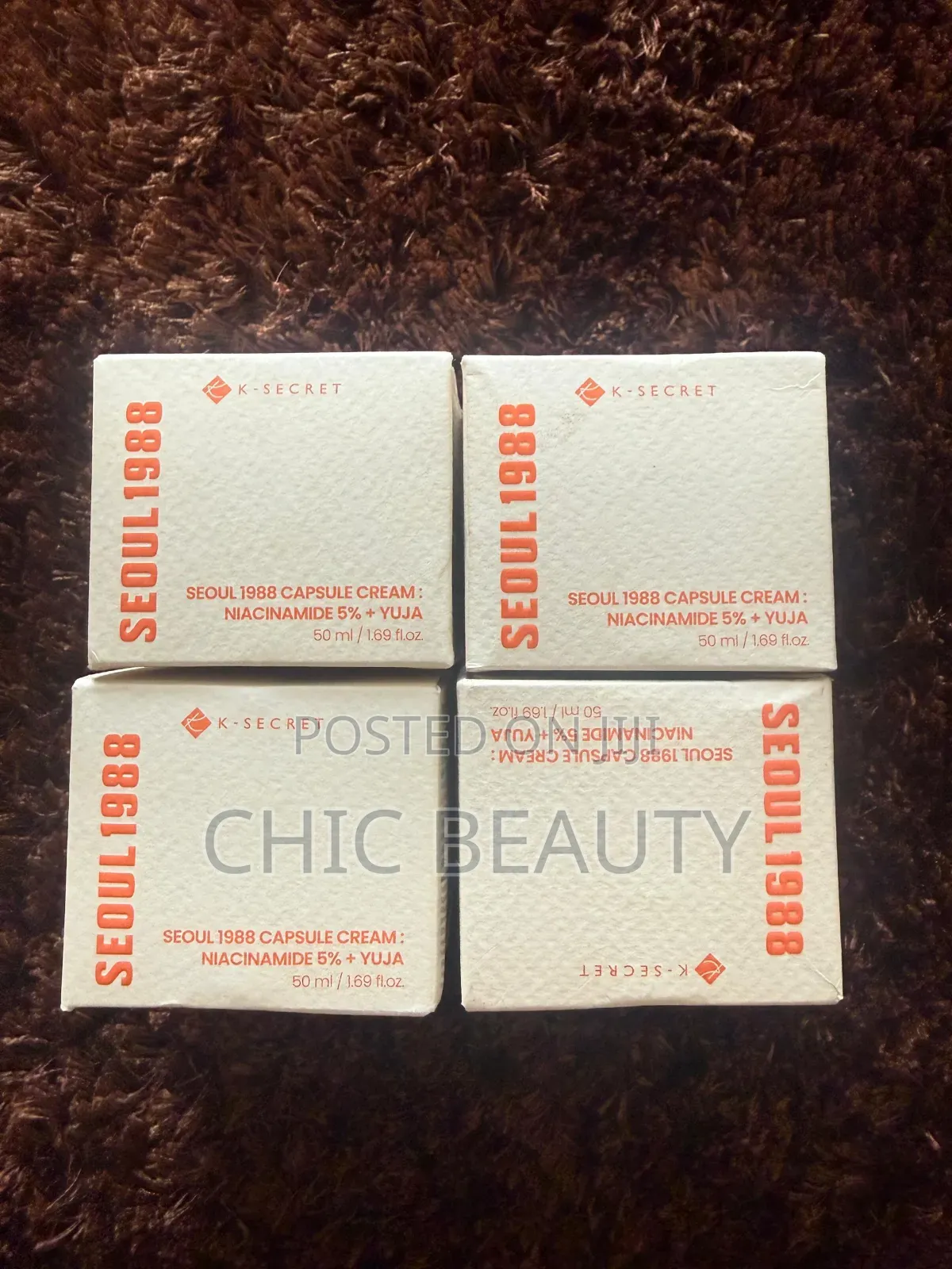 Seoul 1988 Capsule Cream Niacinamide 5% + Yuja 50ml