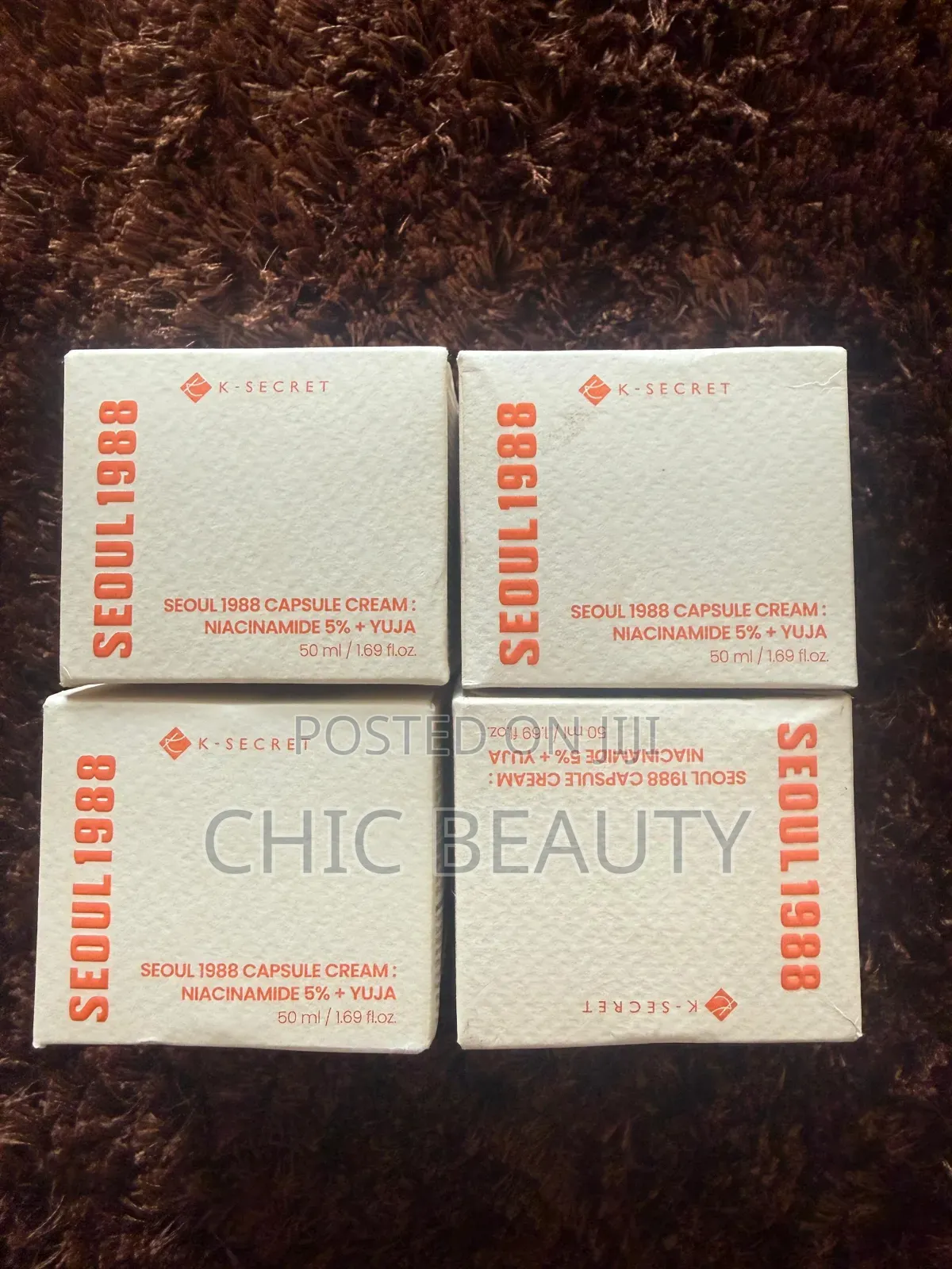 Seoul 1988 Capsule Cream Niacinamide 5% + Yuja 50ml