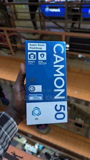 New Tecno Camon 50 256 GB Black