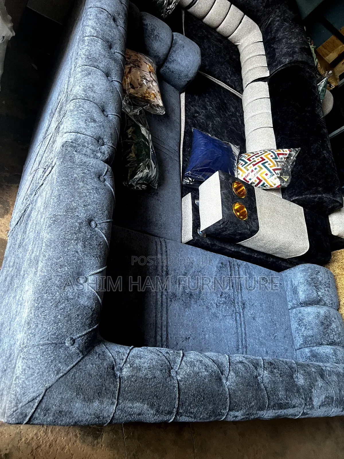 5 Seater L Sofa Ready for Sale