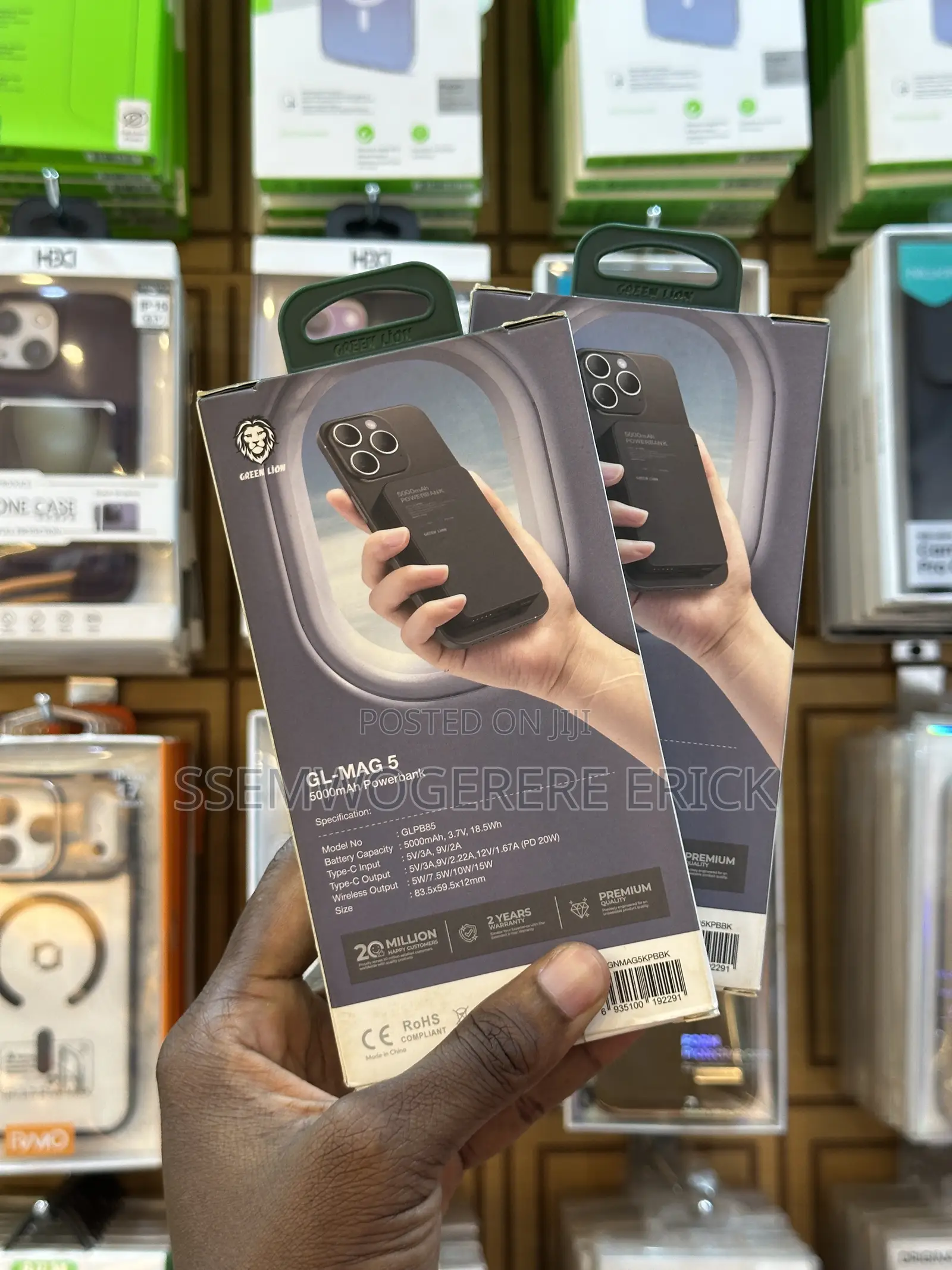 Gl-Mag5 5000mah Powerbank