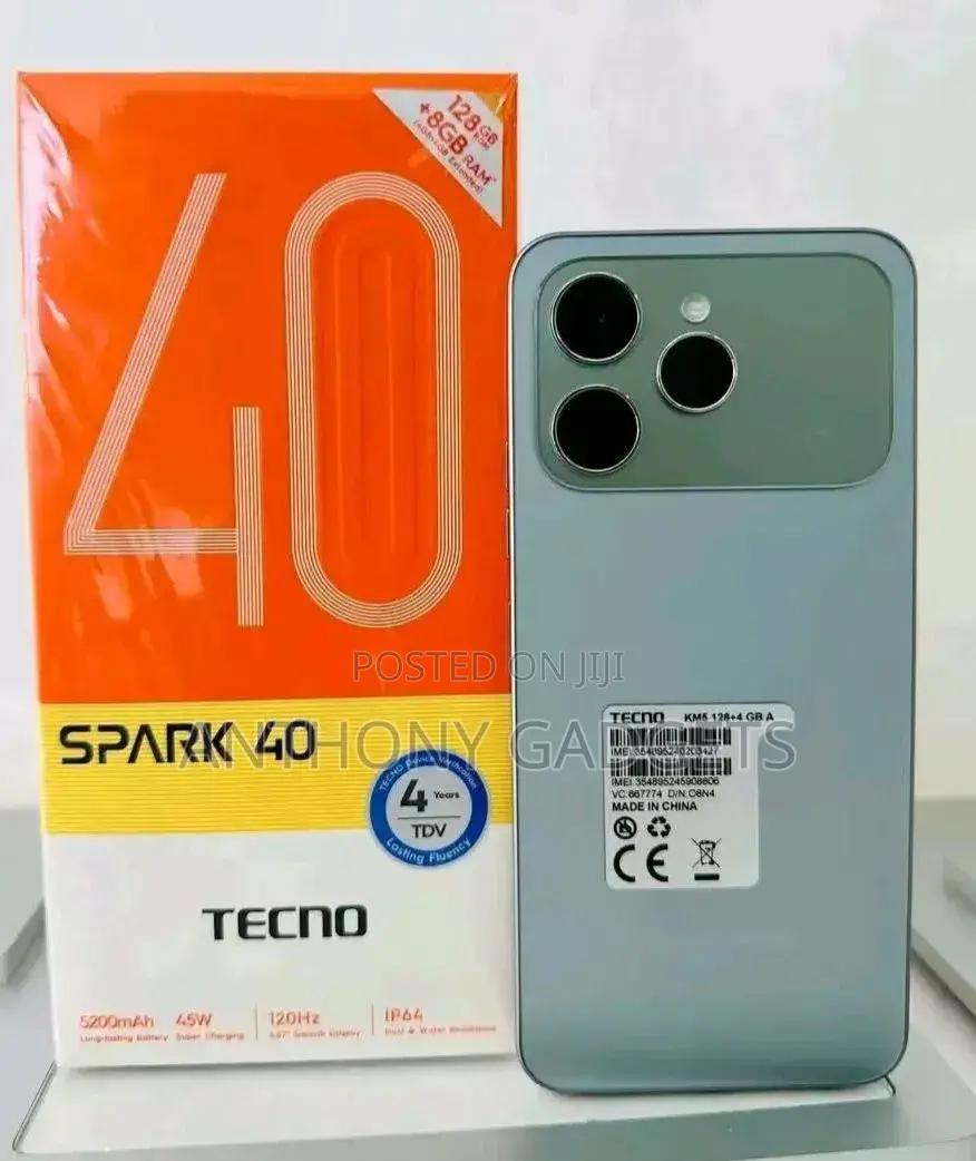 New Tecno Spark 40 256 GB Green