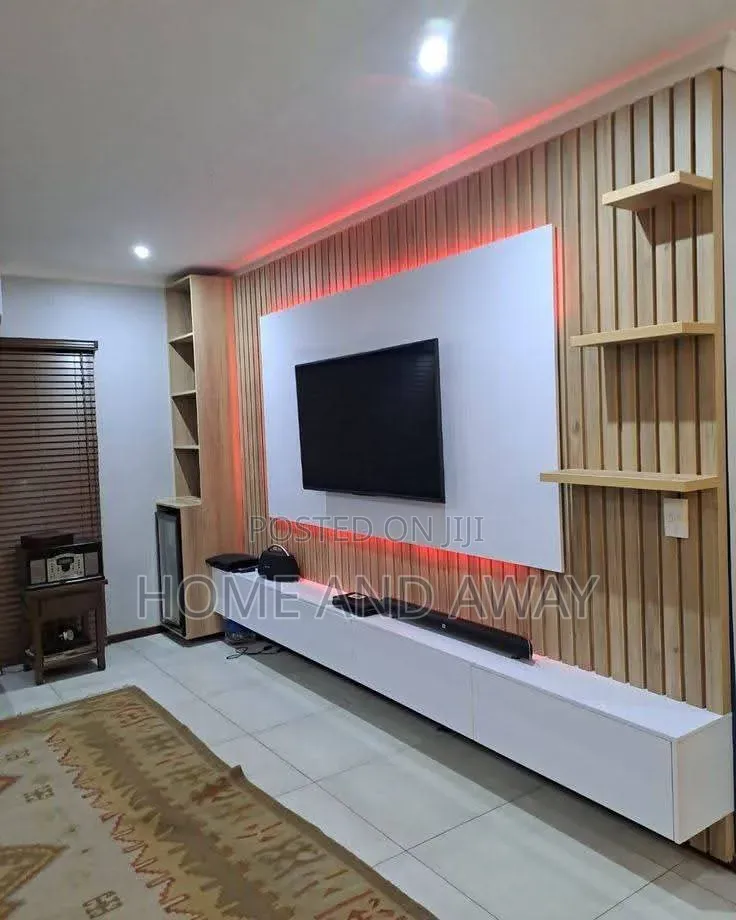 Fully Fluted Wall Panels Tv Units in Any Colour From 2,000,000/-