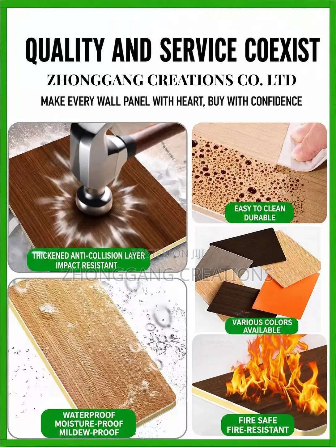 Premium Wall & Ceiling Panels + Accesories