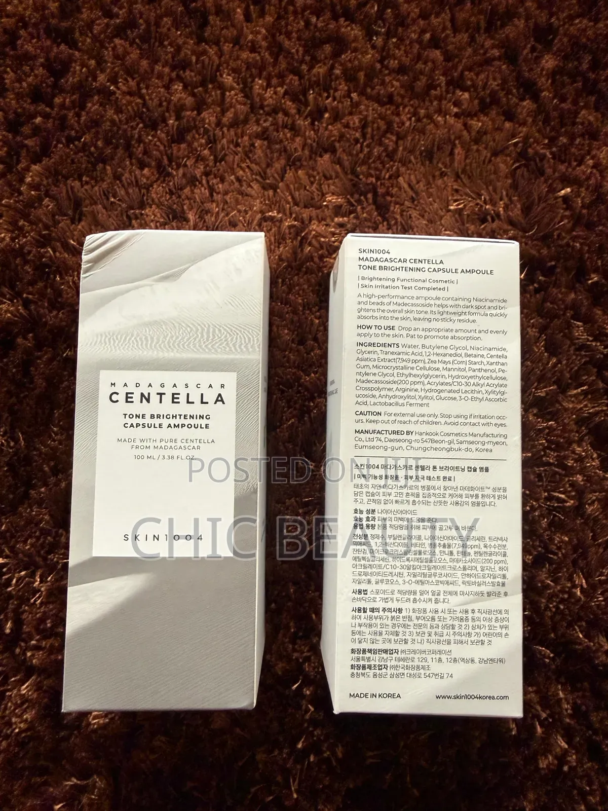 Skin1004 Centella Tone Brightening Capsule Ampoule 100ml
