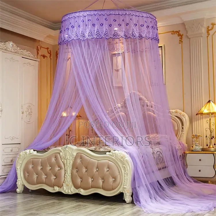 Round Mosquito Nets, Different Colours Available 4x6, 5x6 and 6x6