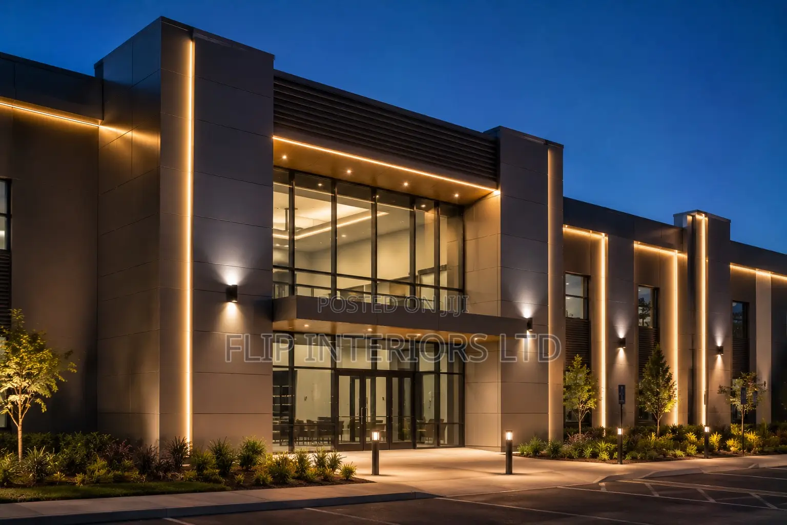 Contemporary Aluminum Composite Exterior Design Services
