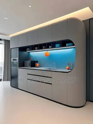 Smart Kitchen Cabinets From 1,500,000/- Per Running Meter Any Colour
