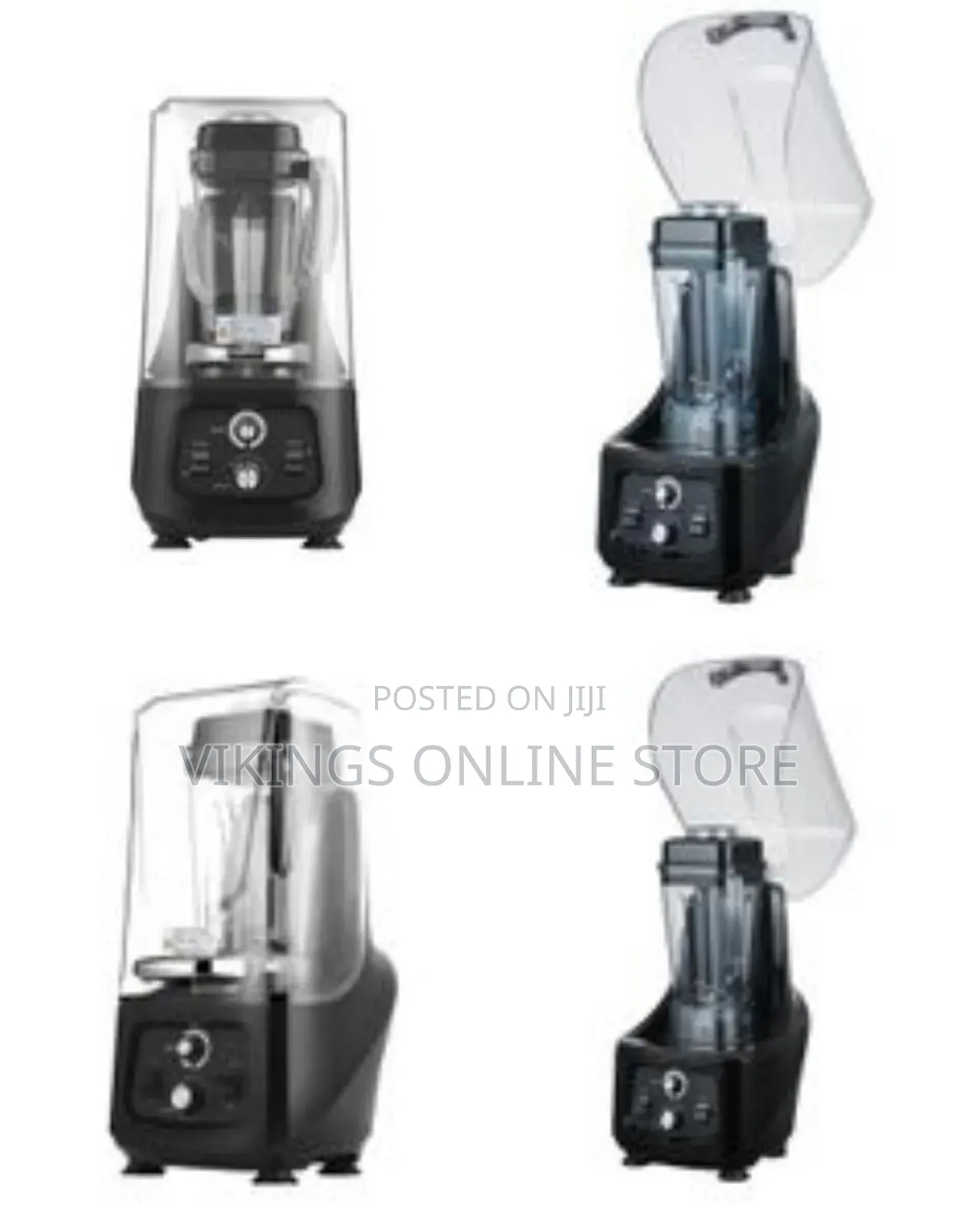 Commercial Ice Crusher Sound Proof Smoothie Blender Juicer With Timer